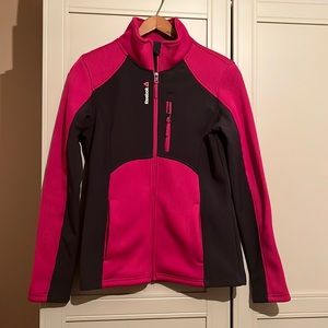 Reebok thick track jacket - small